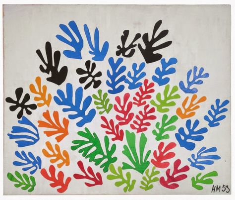 ARTE PARA NIÑOS: Henri Matisse o como dibujar con tijeras | RZ100 Cuentos de… Matisse Paintings, Matisse Cutouts, Leaf Cutout, Roy Lichtenstein, Fauvism, Matisse Art, Salvador Dali, Paper Cutout, Rembrandt