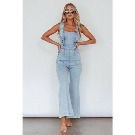 Stretchy Fabric, Flirty, Comfortable . This Is In Uk Sizing- Xl, Fits Like A L 10-12 Whimsical Style Outfits Casual, November Nashville Outfits, Denim Outfit Nashville, Denim Romper Outfit Jumpsuits, Denim Jumpsuit Outfit Summer, Denim Jumpsuit Outfit Fall, New Orleans Outfit Ideas, Cute Denim Outfits, Girls Weekend Outfits