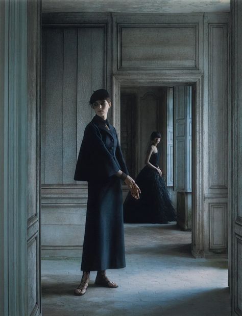 Meet Julia Hetta, the Photographer Who Captured Karl Lagerfeld’s Work for the Met Catalog | Vogue Christian Dior 2019, Julia Hetta, Dior Magazine, Dior 2019, Ball Aesthetic, Magic Realism, Dior Couture, Evening Outfits, Vogue Italia