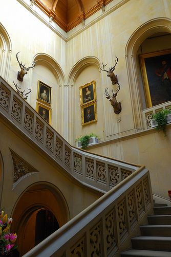 Scotland - Dunrobin Castle Staircase by Andrew Hounslea, via Flickr Scotland Interior, Castle Staircase, Dunrobin Castle, Inside Castles, Castle Interiors, Chateaux Interiors, Castle Interior, English Castles, Castle Scotland