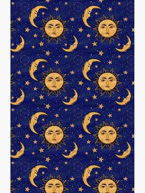 "Vintage moon and sun stars celestial" Case Vintage Sun And Moon Art, 90s Celestial Decor, 90s Celestial Aesthetic, Vintage Sun And Moon, 90s Celestial, Aquarius Art, Decor Shelves, Moon Magick, Sun Aesthetic