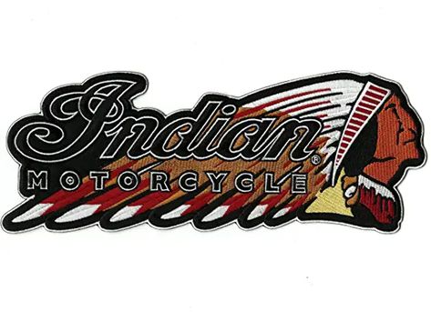 Indian Motorcycle Warbonnet Patch Headdress Iron On for Jacket Embroidered Large Indian Motorcycle Art, Motorcycle Indian, Indian Motorcycle Logo, Vintage Indian Motorcycles, Hog Heaven, Motorcycle Patches, Motorcycle Logo, Indian Motorcycles, Indian Headdress