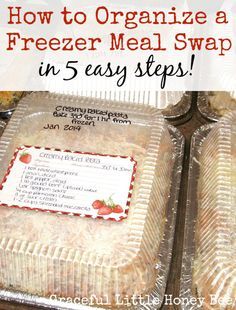 Freezer Apple Pie, Freezer Apple Pie Filling, Freezer Meal Party, Freezer Cooking Recipes, Bulk Cooking, Freezer Dinners, Budget Freezer Meals, Freezable Meals, Freezer Meal Planning