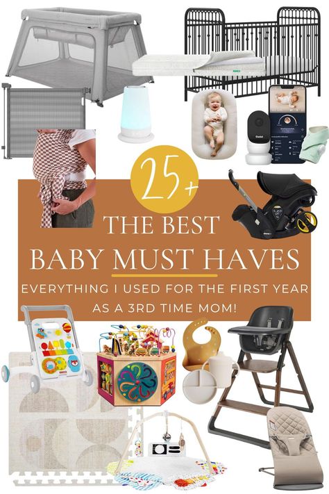 Looking for the ultimate list of baby essentials for 2024? As a mom of 3, I've curated the top baby must-haves that every first-time mom and seasoned parent needs. From newborn essentials to items perfect for a one-year-old, this list covers it all. Find the best products for baby boys, baby girls, and gender-neutral options. Get ready to make your parenting journey smoother with these mom-approved baby must-haves. List Of Baby Essentials, Newborn List, Top Baby Items, Baby Essential List, Baby Items Must Have, Baby Proof Cabinets, Best Baby Items, Baby Registry Items, Mom Of 3