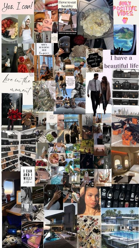 Vision Board Ideas Examples Diy, Vision Board Ideas Examples, Manifestation Vision Board, Vision Board Ideas, Vintage Poster Art, Board Ideas, Vintage Poster, Life Is Beautiful, Positive Vibes