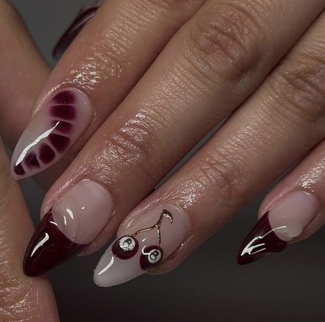 Ahs Style, Cow Nails, Hello Nails, Romantic Nails, Nails Today, Grunge Nails, Summery Nails, Fall Acrylic Nails, Bling Acrylic Nails