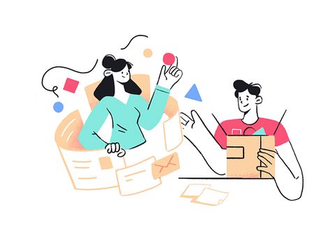 https://dribbble.com/shots/6968855-Research-and-Development Couple Chatting, Presentation Illustration, Wall Christmas Tree, Business Illustration, Vector Character, People Illustration, Research And Development, Flat Illustration, Illustrations And Posters