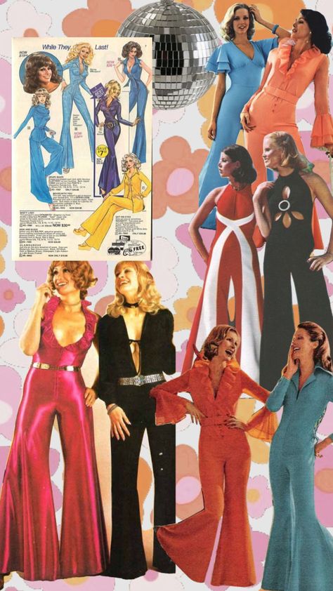 Disco Aesthetic 70s Outfit, Abba Costume Ideas, Vintage Disco Outfits, 70s Disco Women, Disco Couture, Disco 70s Aesthetic, 70 Disco Party Outfit Women, 70s Disco Theme Party Outfit, 70s Party Outfits Women