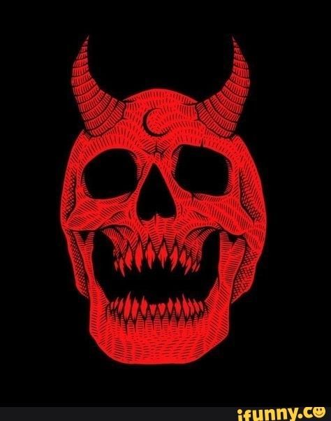 Tap to see the meme Red Skull Aesthetic, Skull Icon Aesthetic, Devilcore Aesthetic, Medusa Anime, Demon Aesthetic, Skull Icon, Devil Aesthetic, Red Aesthetic Grunge, Ocean Nature