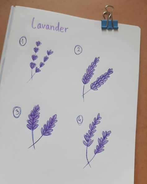 Purple Flower Drawing Easy, Flower Aesthetic Doodle, Purple Aesthetic Design For Journal, Purple Flowers Doodle, Purple Aesthetic Doodles, Purple Bujo Ideas, Simple Journal Drawings, Notebook Doodles Aesthetic Simple, Purple Flower Drawings