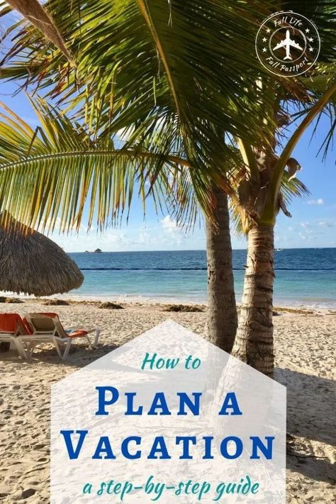 How To Plan Vacation Itinerary, How To Plan Vacation, How To Plan A Vacation, How To Plan A Trip, Full Passport, Trip Planning Template, Flight Hacks, Vacation Checklist, Rent Car