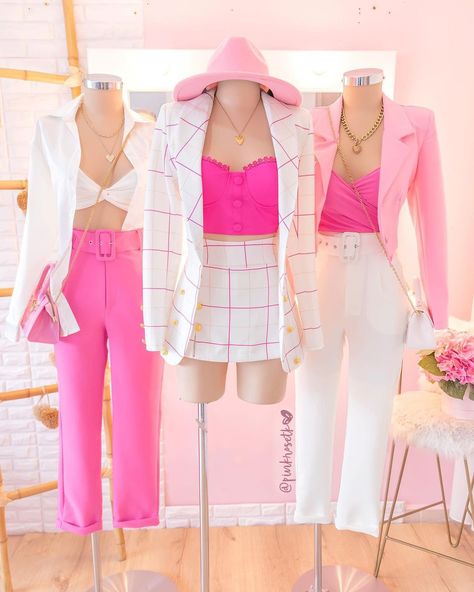 Barbie Dress Fashion, Pink Outfits, Barbie Dress, Basic Outfits, Edgy Outfits, Elegant Outfit, Barbie Clothes, Barbie Fashion, Outfits Casuales