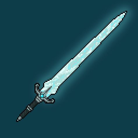 Magical greatsword pixelart Magical Greatsword, Pixel Base, Clear Sky, Pixel Art, Minecraft, Quick Saves, Design, Art