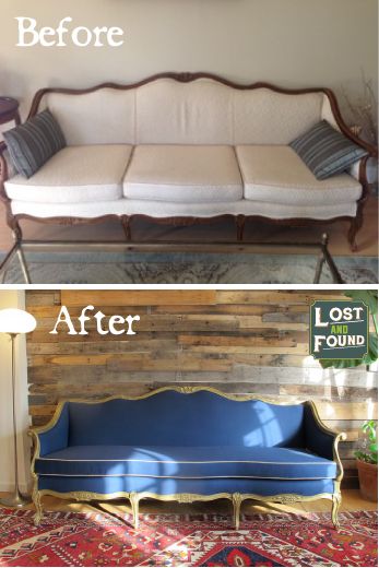 https://www.facebook.com/Lostandfoundct sofa, refinished sofa, navy sofa, blue sofa, french provincial, hollywood regency, formal, casual, modern, antique, upholstered, casual, canvas, gold, couch, redesigned, Classic Sofa Living Room, French Provincial Sofa, Gold Couch, Sofa Reupholstered, Couch Makeover, Sofa Navy, Sofas Vintage, Reupholster Chair Dining, Navy Sofa