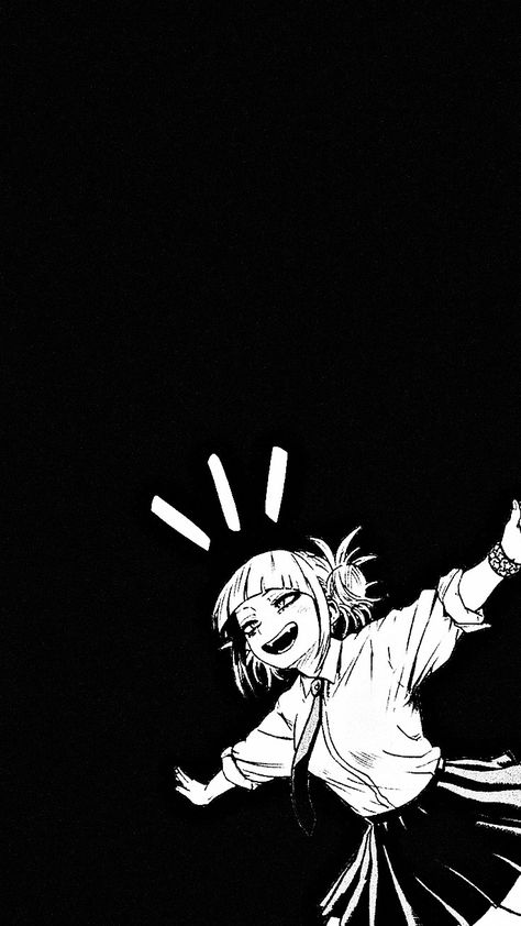 Makima Background Phone, Toga Wallpaper Iphone, Mha Phone Wallpapers, Anime Monochrome Wallpaper, Toga Himiko Wallpaper, Manga Wallpaper Black And White, Toga Wallpaper, Monochrome Wallpaper, One Punch Man Manga