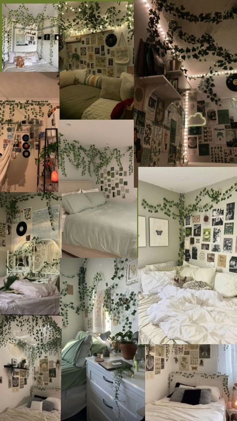 Sage green pretty room Sage Green Room, Dream Bedroom Inspiration, Sage Green Bedroom, Diy Room Decor For Teens, Luxury Room Bedroom, Dorm Room Designs, Bedroom Decor For Teen Girls, Room Redesign, Green Room