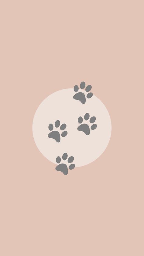 Paw Print Instagram Highlight Cover, Dog Icon Instagram Highlight, Pet Icon Instagram Highlight, Dog Pfp, Paw Wallpaper, Planner Doodles, Cute Dog Wallpaper, Iphone Wallpaper Vsco, Puppy Paw