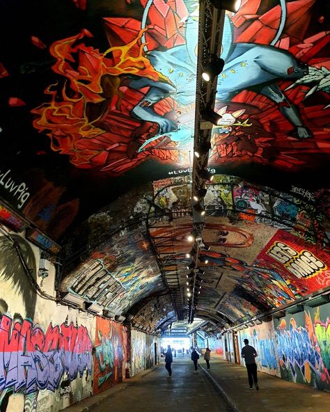 Turney's Journeys. London. 2021 Leake Street, Waterloo London, In London, London, Travel, Art