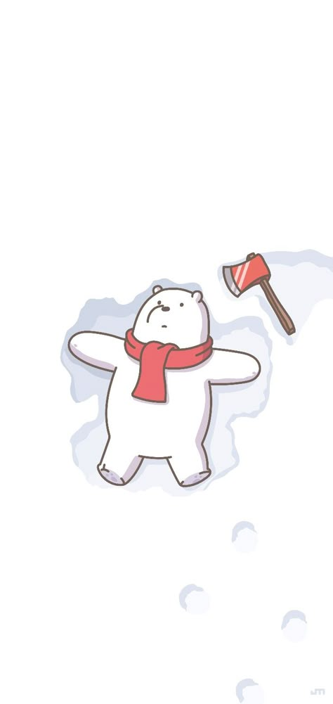 Ice Bear Desktop Wallpaper, Ice Bear Blue Aesthetic, Ice Bear Wallpaper, We Are Bears, Ice Bear We Bare Bears, We Bear Bears, We Bare Bear, Penguins And Polar Bears, We Bare Bears Wallpapers