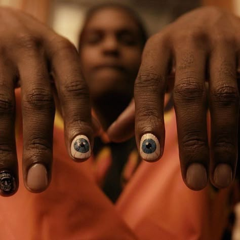 Dazed Beauty on Instagram: “Is @asaprocky nail goals? 💅👀” Nail Inspo Men, Dazed Beauty, Men Nail Polish, Pretty Flacko, Polished Man, Nail Goals, Mens Nails, Punk Nails, Hard Nails