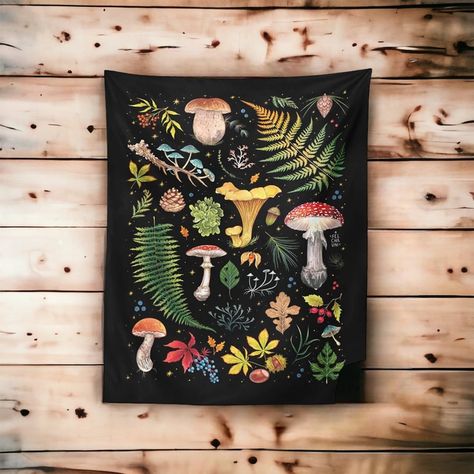 This Tapestries item is sold by CelestesMagikShop. Ships from China. Listed on 14 Mar, 2023 Pared Aesthetic, Mushroom Chart, Tapestries Bedroom, Mushroom Tapestry, Bedroom Tapestry, Celestial Tapestry, Student Accommodation, Woven Throw Blanket, Bed Throw Blanket