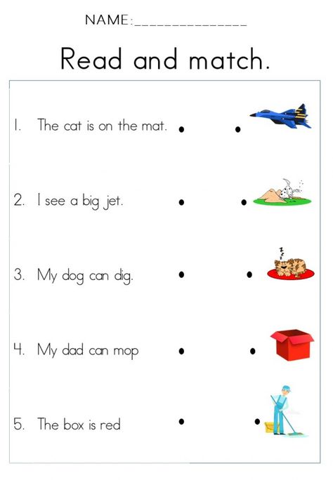 Read simple sentences interactive worksheet Phrases Worksheets For Kindergarten, Cvc Words Worksheets Simple Sentences, Reading Simple Sentences Kindergarten, Writing Simple Sentences Worksheets, Sentences Worksheet For Grade 1, Making Sentences Worksheets, Sentence Making Worksheets, Reading Sentences For Kindergarten, Simple Reading For Kindergarten