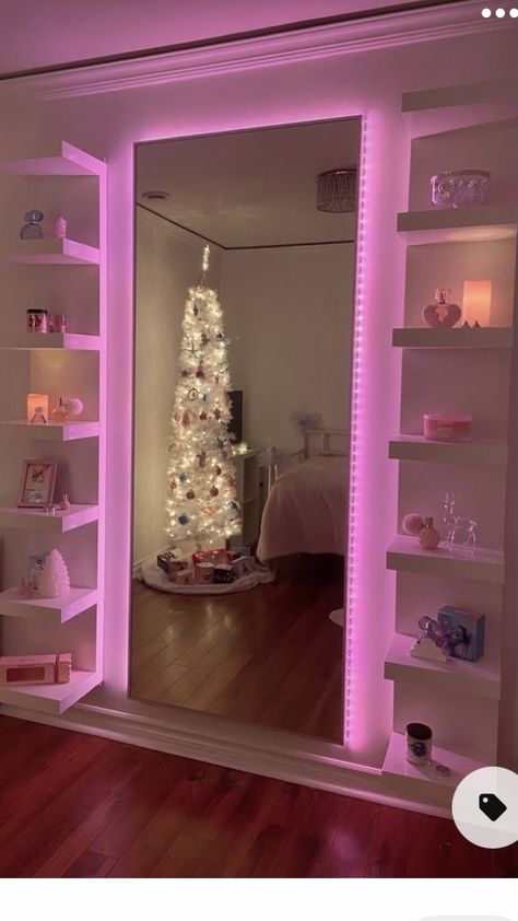 Latina Room Ideas, Latina Bedroom, Latina Room, Winter Room, Furniture Led, Lights Makeup, White Room Decor, House Needs, Future Bedroom