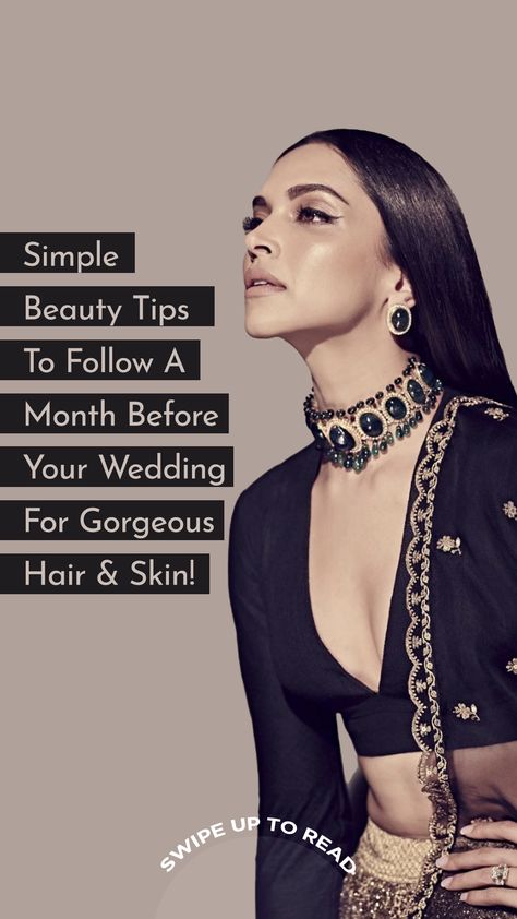 Bride Skin Care Plan, Wedding Beauty Tips, Bridal Beauty Tips, Simple Makeup Wedding Brides, Bride Preparation Tips, Bride Skin Care Routine, Bridal Skin Care Routine At Home, 2 Months Before Wedding, Bridal Skin Care Routine Indian