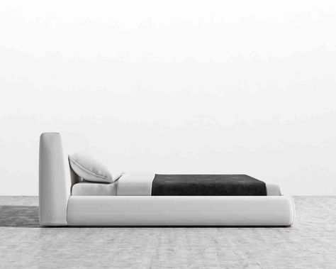 Ophelia Bed, Minimalist Bed, Simple Luxury, Bedroom Retreat, King Beds, Floor Chair, Bed Frame, Modern Contemporary, Upholstery