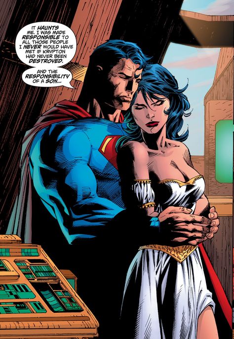 Jim Lee Superman/Wonder Woman Superman Lois Lane, Jim Lee Superman, Superman And Wonder Woman, Dc Comics Collection, Superman And Lois Lane, Superman X, Dc Comics Girls, Dc Comics Wallpaper, Comic Book Art Style