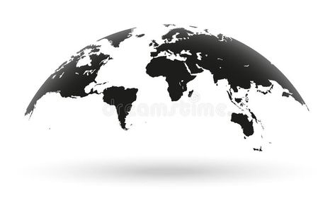 Black world map globe isolated on white background. Detailed black world map, ma #Sponsored , #affiliate, #Sponsored, #map, #Black, #isolated, #globe World Illustration Globe, Globe Black And White, World Map Globe, World Map With Pins, Map Globe, Branding Mockups, World Map, Stock Illustration, White Background