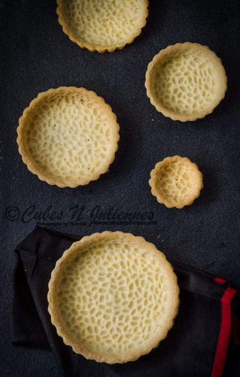 Tart Shells Recipe, Tart Crust Recipe, Ice Cold Water, Tart Dough, Shells Recipe, Tips And Trick, Eggless Desserts, Tarts Crust, Butter Tarts