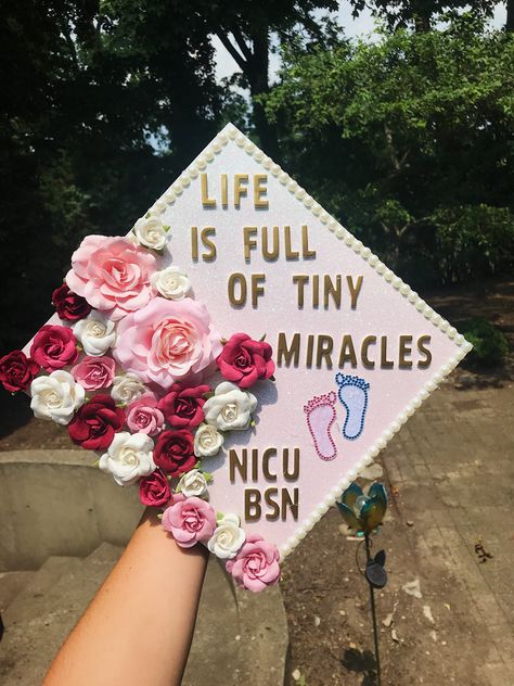 Nicu Nurse Pictures, Obgyn Graduation Cap, Nicu Nurse Graduation Party, Nicu Nurse Cap Graduation, Postpartum Nurse Graduation Cap, Pediatric Nurse Grad Cap, Nicu Grad Cap, Nursing Student Graduation Cap, Nicu Nurse Grad Cap