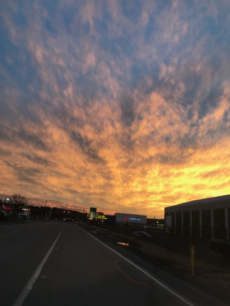 Sunset in Harrisburg, PA Harrisburg Pa, Country Roads, Celestial Bodies, Road, Beauty