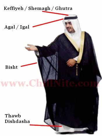 Kuwait dress for man -- this guy's dressed up 'cause he's wearing the Bisht Muslim Men Clothing, Middle Eastern Clothing, Saudi Men, Middle Eastern Men, Arab Men Fashion, Arab Dress, Arabic Clothing, Eastern Dresses, Arabic Dress