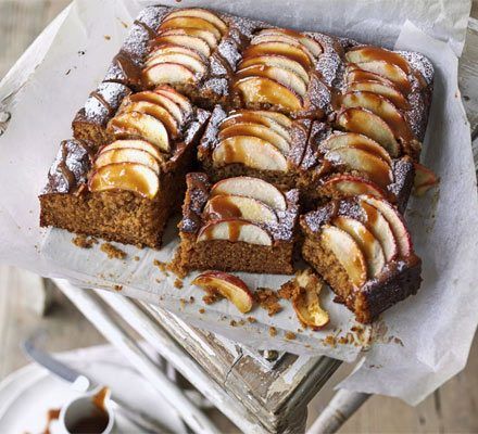 Malt Loaf, Toffee Apple, Bbc Good Food, Fall Cooking, Fall Cakes, Apple Cake Recipes, Baking Project, Bbc Good Food Recipes, Apple Cake