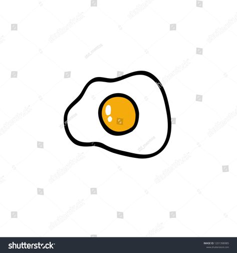 Eggs Doodle, Egg Doodle, Eggs Scrambled, Doodle Icon, Bright Patterns, Scrambled Eggs, Wix Website, Stock Illustration, Egg