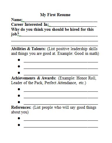 my first resume. I might try this, kids can apply for jobs in the class and get 'paid' each week. Career Launch Activities, Career Day Middle School, Career Worksheets For Middle School, Career Lessons For Middle School, Career Activities For Elementary, Career Activities For Middle School, Career Day Ideas, Resume For Students, Career Activities