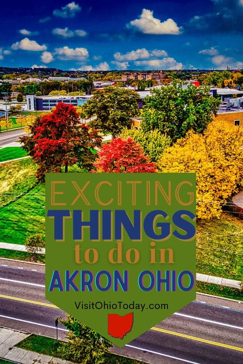 There are plenty of things to do in Akron. Including a Zoo, Parks, Bars and Restaurants. There are also farms and Museums available for people to explore at their leisure. Akron has something for everyone, whatever the age. #ThingsToDoInAkron #SummitCountyOhio #AkronOhio Ohio Destinations, Erie Canal, Ohio Travel, Bars And Restaurants, Akron Ohio, Northeast Ohio, Family Friendly Activities, Cultural Experience, Ohio State