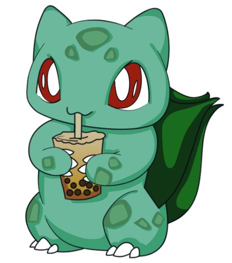 Bobasaur... Pokemon Bobasaur, Balbasour Pokemon, Cute Bulbasaur Wallpaper, Bulbasaur Cute, Cute Bulbasaur, Gible Pokemon, Bulbasaur Illustration, Kawaii Bulbasaur, Succulent Bulbasaur