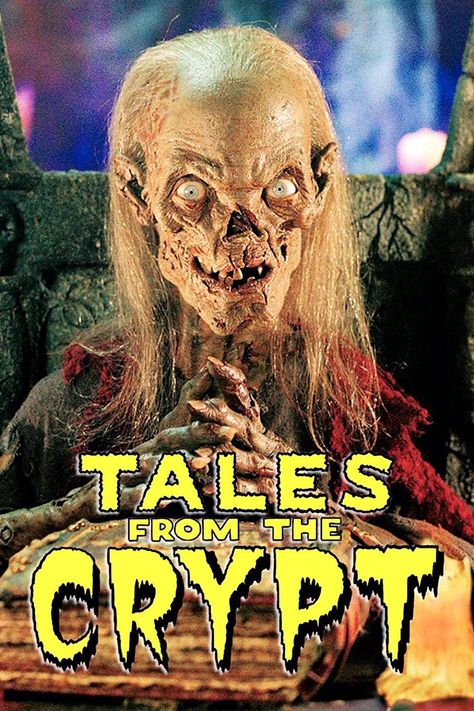 Tales from the Crypt (1989) Golden Halloween, The Crypt Keeper, Horror Sleeve, Crypt Keeper, Creepy Comics, Gallows Humor, Tales From The Crypt, Horror Lovers, Horror Posters