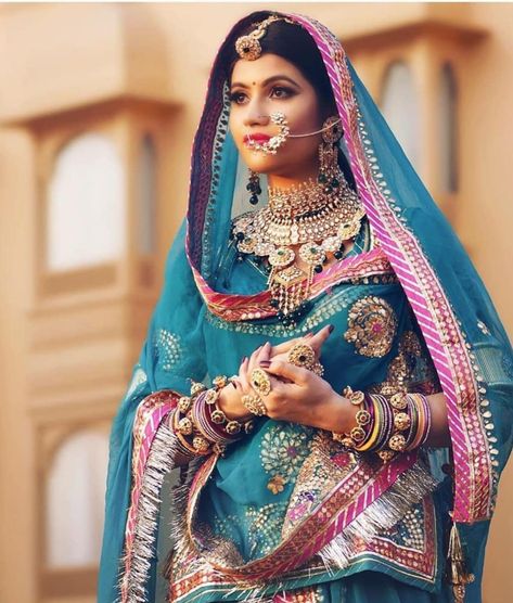 1,786 Likes, 14 Comments - Rajputi Poshak | Online Store (@rajputmart) on Instagram: “Buy The Latest Trending Poshak At Rajputmart .in Follow us for More.  #rajputijwellery #rajputani…” Rajastani Attire, Marwadi Dress, Rajasthani Look, Rajasthani Bride, Saree Accessories, Rajasthani Dress, Rajputi Dress, Trendy Outfits Indian, Indian Outfits Lehenga