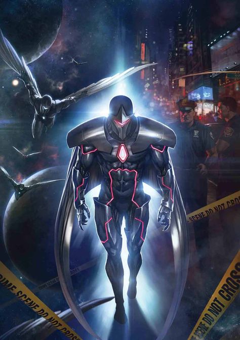 Darkhawk by Skan Chris Powell, Adam Warlock, Marvel Infinity, New Warriors, Comic Book Store, Marvel Comic Character, Ms Marvel, Superhero Design, 판타지 아트