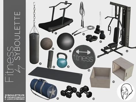 Fitness cc sims 4 – Syboulette Custom Content for The Sims 4 Sims 4 Gym, The Sims 4 Pack, Sims 4 Cc Furniture Living Rooms, Sims 4 Beds, Lotes The Sims 4, Sims 4 Kitchen, Mod Furniture, Sims Packs, Sims 4 Bedroom