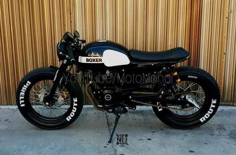 Bajaj Boxer Modified, Ct 100 Bajaj Modified, Cafe Racer Modified, Nkd Cafe Racer, Boxer Motorcycle, Cb Cafe Racer, Jawa 350, Brat Motorcycle, Old School Motorcycles