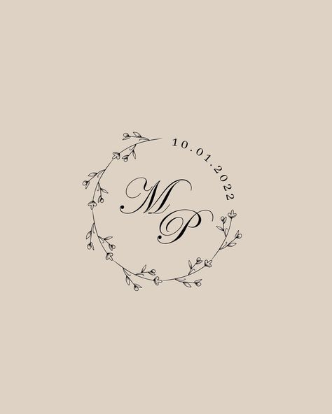 . Perfect for modern couples who want a simple and elegant design. #weddinglogo #weddingmonogram #weddinginvitation . #Logos #Logo_With_Name #Wedding_Initials_Logo #Couple_Logo Logo With Name, Wedding Initials Monogram, Couple Logo, Wedding Initials Logo, Logo Monogramme, Wedding Logo Monogram, Wedding Logo Design, Logo Floral, Wedding Initials