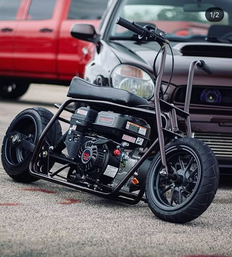 Custom Mini Bike, Bike Modified, Mini Motorbike, Mobil Rc, Scooter Custom, Honda Ruckus, Diy Go Kart, Motorised Bike, Honda Cub