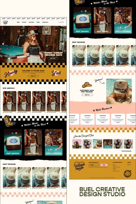 shopify web design Old Web Design, Retro Layout Design, Retro Website, Vintage Website Design, Vintage Web Design, Vintage Website, Web Design Packages, Creative Website Design, Conscious Business