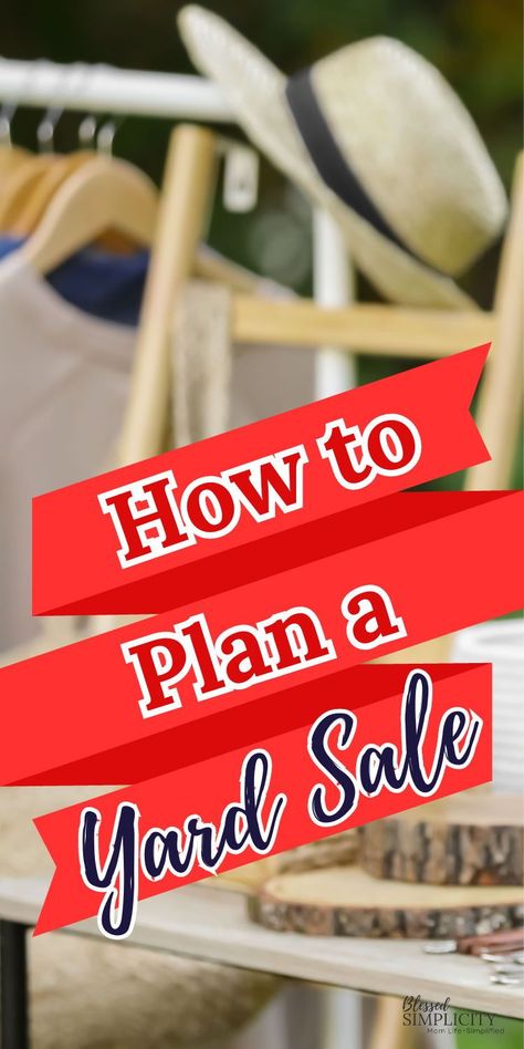 Knowing how to plan a yard sale is the key to having a successful sale that will help you declutter your home and make money at the same time. Putting the time in to planning a yard sale is key and will definitely pay off in time savings and success of your sale. How To Yard Sale, How To Have A Yard Sale, How To Have A Garage Sale, Yard Sale Organization Ideas, Garage Sale Ideas Display, Yard Sale Fundraiser, Yard Sale Organization, Yard Sale Ideas, Garage Sale Tips