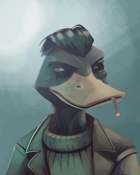 ArtStation - Dux (Mutant Year Zero, Axel BARRIOL (PyroJackk) Mutant Animals, Mutant Year Zero, Mutant Chronicles, Anthro Animals, Duck Art, Zoo York, Dnd Stuff, The Fox, Dnd Characters